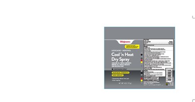 Package Label (Walg Cool N Heat Dry Spray 4 Oz   Updated)